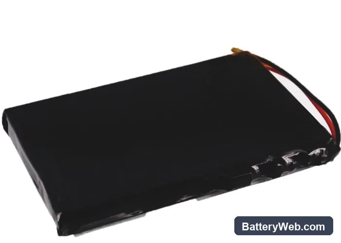 Garmin Edge 305 Replacement Battery, 3.7V, 850mAh, Li-ion 4