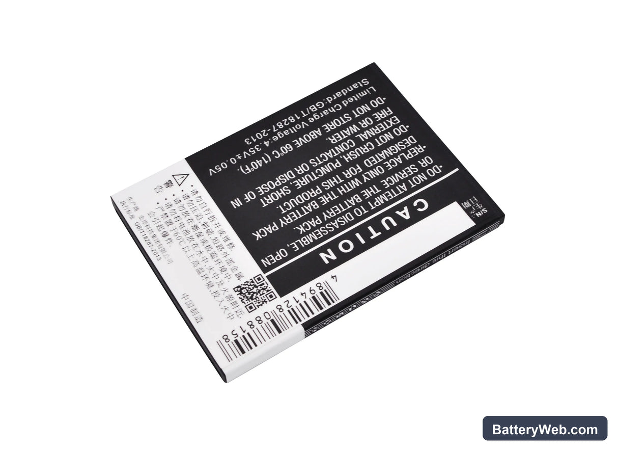 GIONEE GN181 Replacement Battery, 3.8V, 3000mAh, Li-ion 3