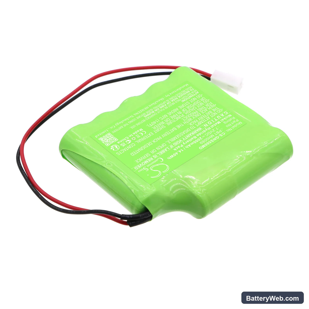 Globus Genesy 300 Replacement Battery, 7.2V, 2000mAh, Ni-MH 2