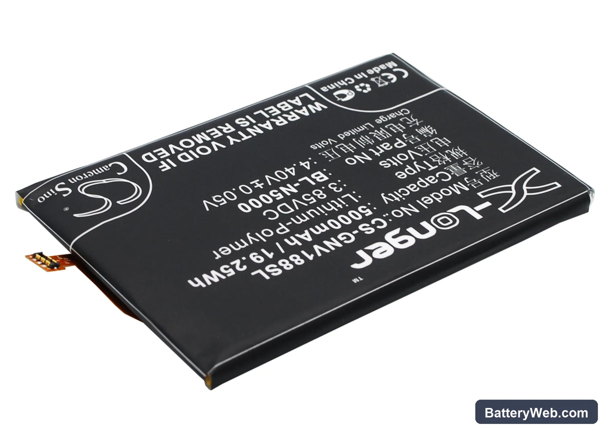 BLU Studio Energy Replacement Battery, 3.85V, 5000mAh, Li-Polymer 2