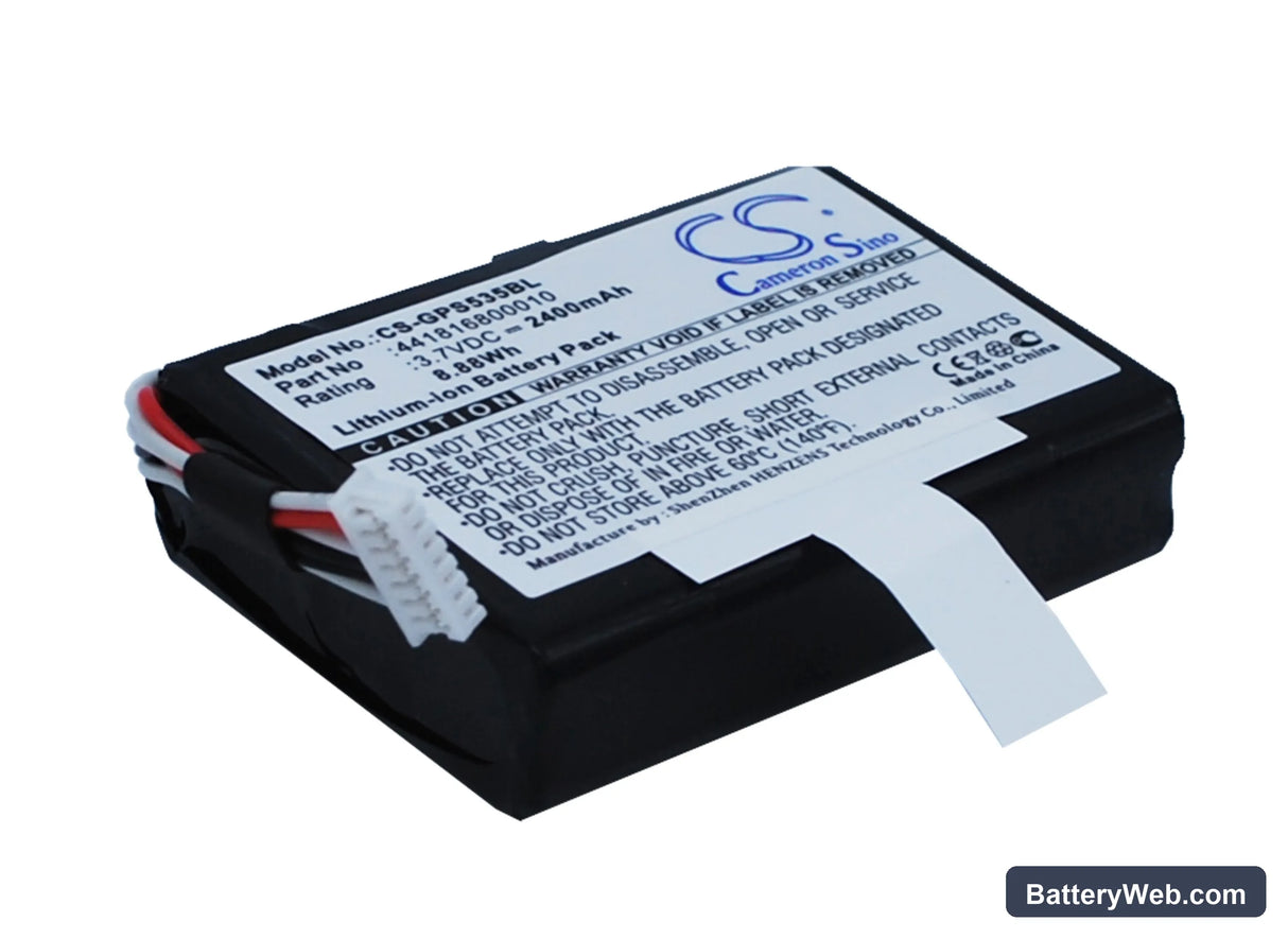 Getac PS535E Replacement Battery, 3.7V, 2400mAh, Li-ion 2