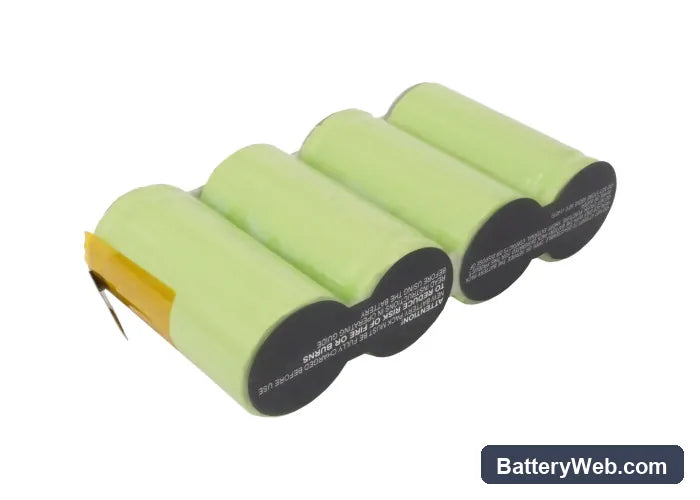 Gardena 8816 Replacement Battery, 4.8V, 3600mAh, Ni-MH 3