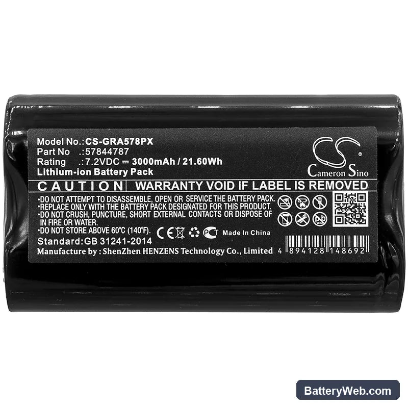 Gardena Groom Barber Replacement Battery, 7.2V, 3000mAh, Li-ion 3