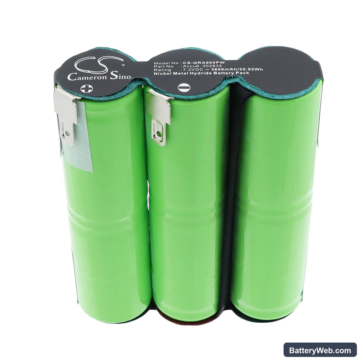Wolf Garten Grasschere Replacement Battery, 7.2V, 3600mAh, Ni-MH 1