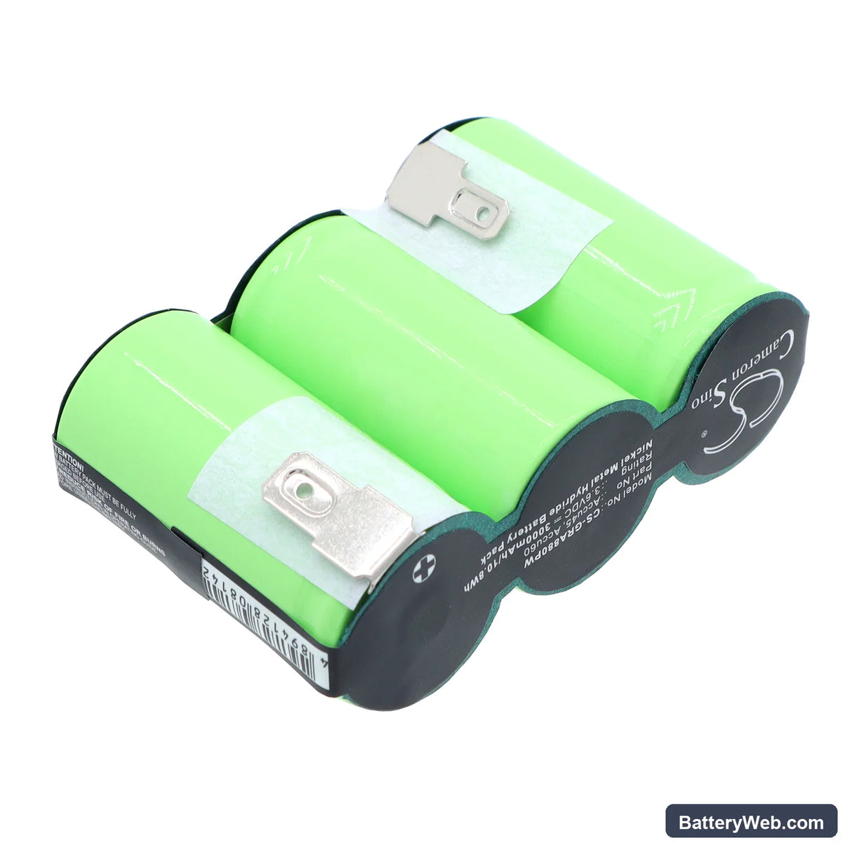 Gardena Rasenkantenschere 8800 Replacement Battery, 3.6V, 3000mAh, Ni-MH 2