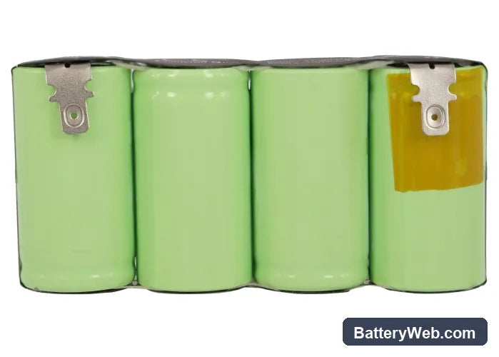 Gardena Rasenkantenschere 8802 Replacement Battery, 4.8V, 3600mAh, Ni-MH 5