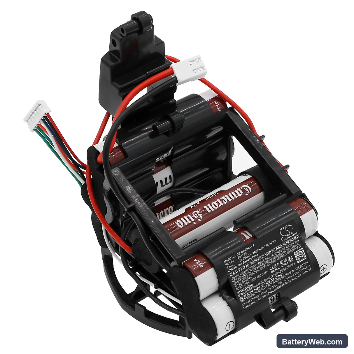 Gorenje SVC216FS Replacement Battery, 22.2V, 2000mAh, Li-ion 1