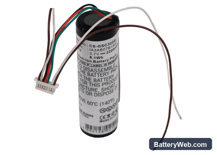 Garmin StreetPilot C320 Replacement Battery, 3.7V, 2200mAh, Li-ion 5
