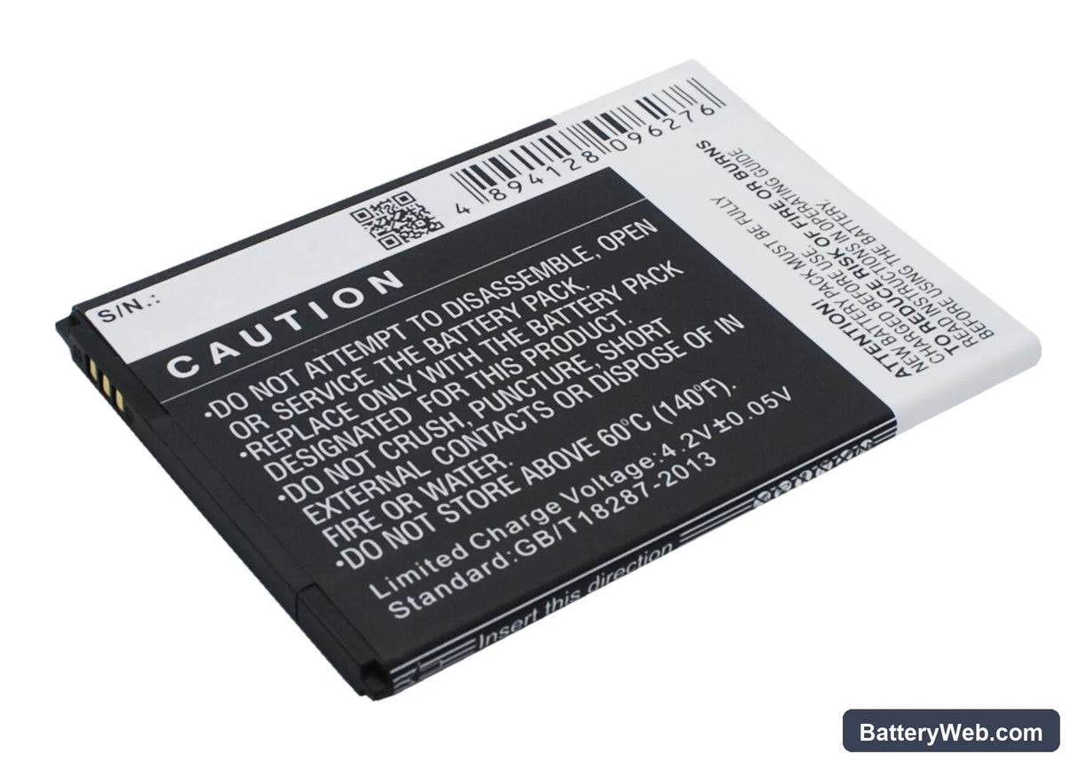 Archos 50b Oxygen Replacement Battery, 3.7V, 2000mAh, Li-ion 4