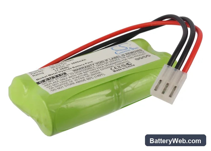 Ohmeda 7800 Replacement Battery, 4.8V, 3600mAh, Ni-MH 1