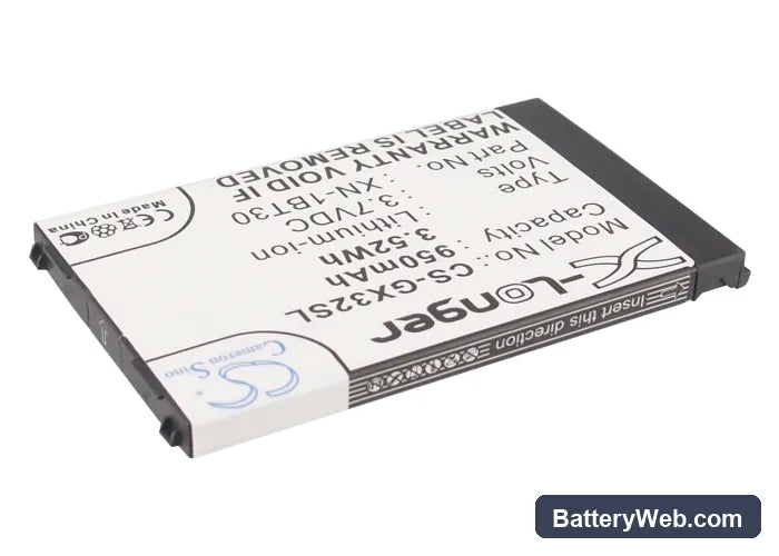 Motorola V750 Replacement Battery, 3.7V, 950mAh, Li-ion 2