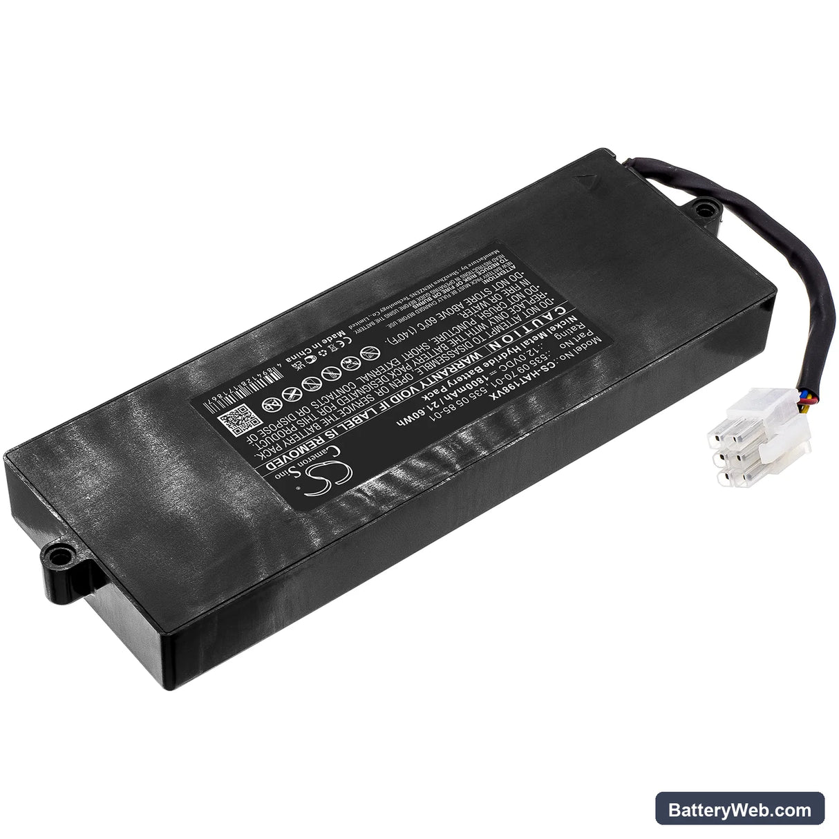 Husqvarna Solarmower 1998 Replacement Battery, 12V, 1800mAh, Ni-MH 2