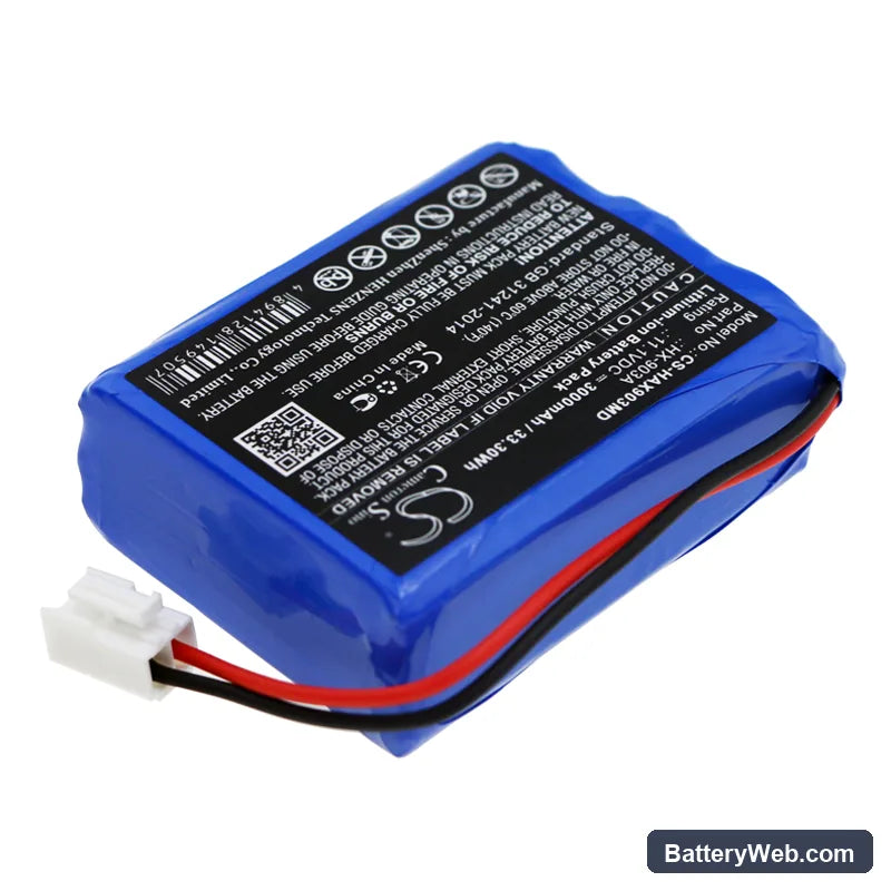 HUAXI HX-903A Replacement Battery, 11.1V, 3000mAh, Li-ion 2