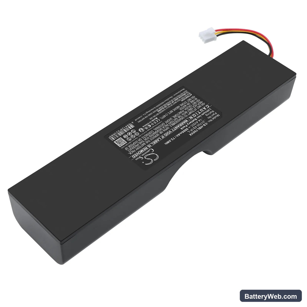 HOBOT Legee D7 Replacement Battery, 14.4V, 5000mAh, Li-ion 4
