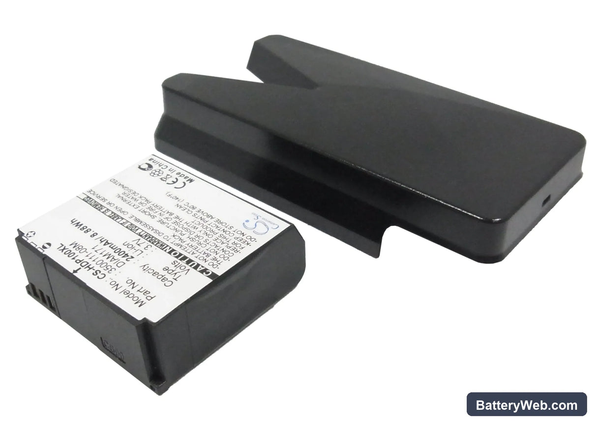 HTC Touch Pro Replacement Battery, 3.7V, 2400mAh, Li-ion 2