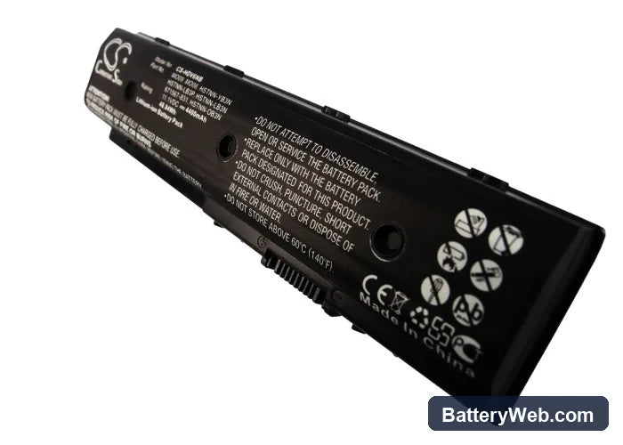HP Pavilion DV4-5000 Replacement Battery, 11.1V, 4400mAh, Li-ion 2