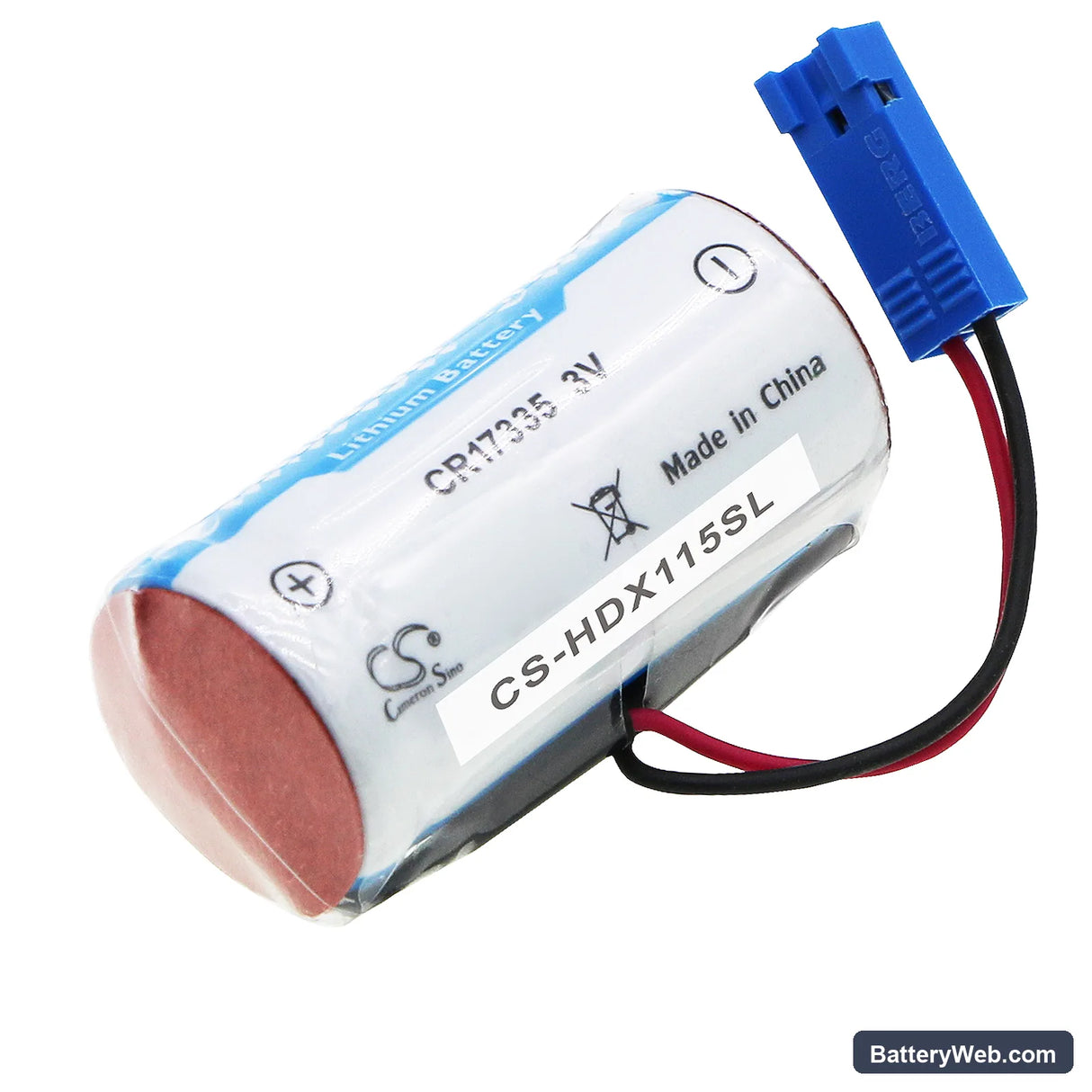 Heidelberg Diana X115 Replacement Battery, 3V, 1350mAh, Li-MnO2 1