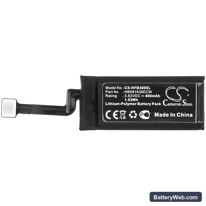 Huawei FreeBuds 3 Replacement Battery, 3.82V, 400mAh, Li-Polymer 3