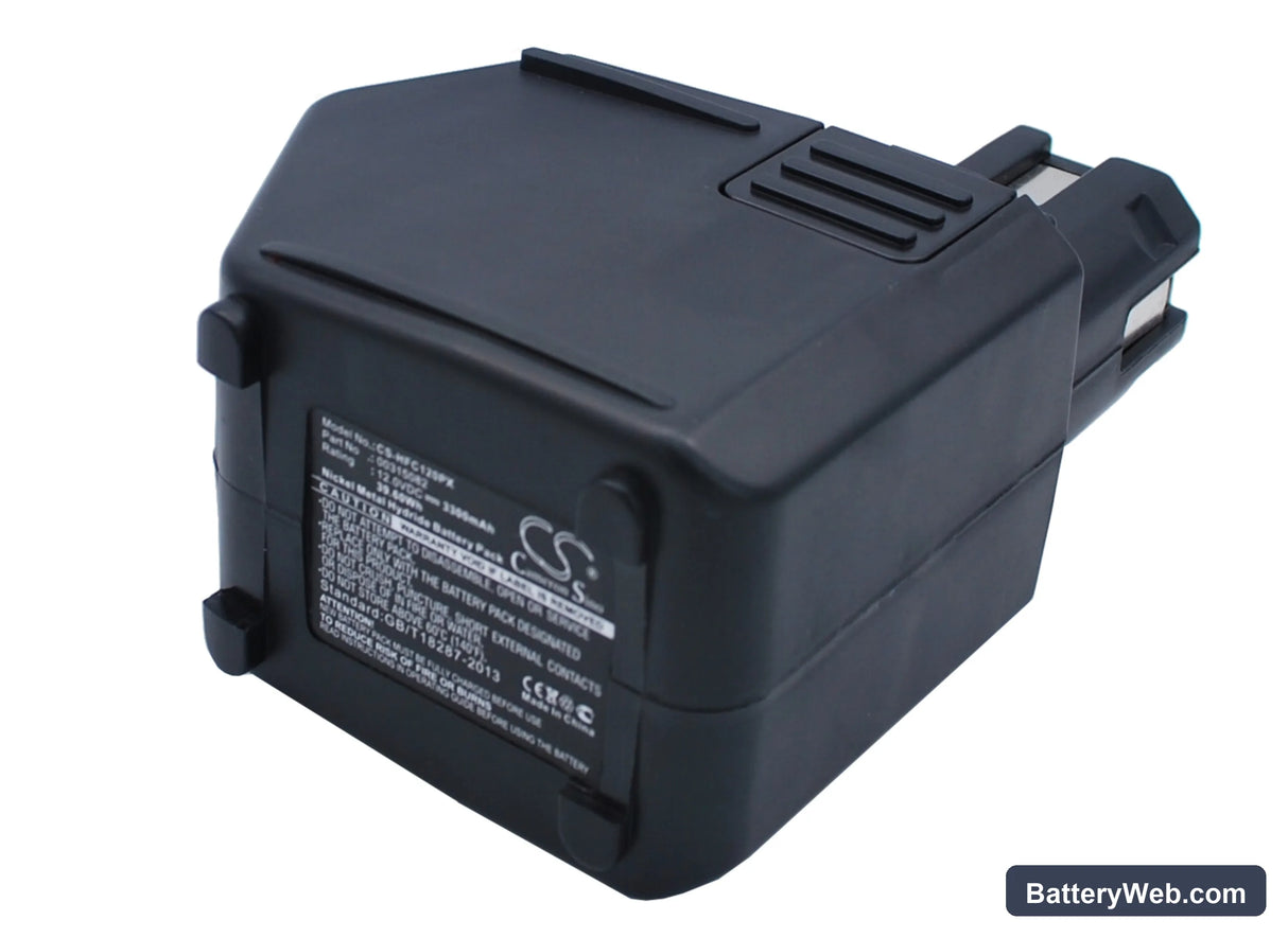 HILTI TCD12 Replacement Battery, 12V, 3300mAh, Ni-MH 2