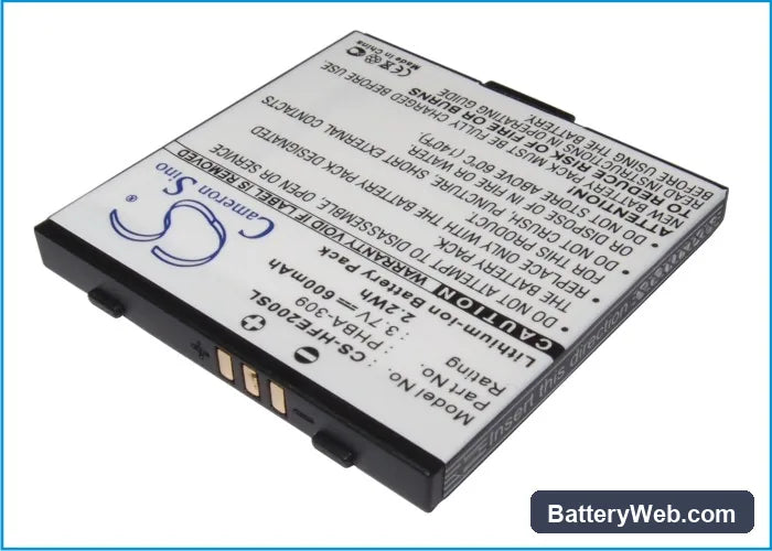 Telefunken Eurofon T20 Replacement Battery, 3.7V, 600mAh, Li-ion 1