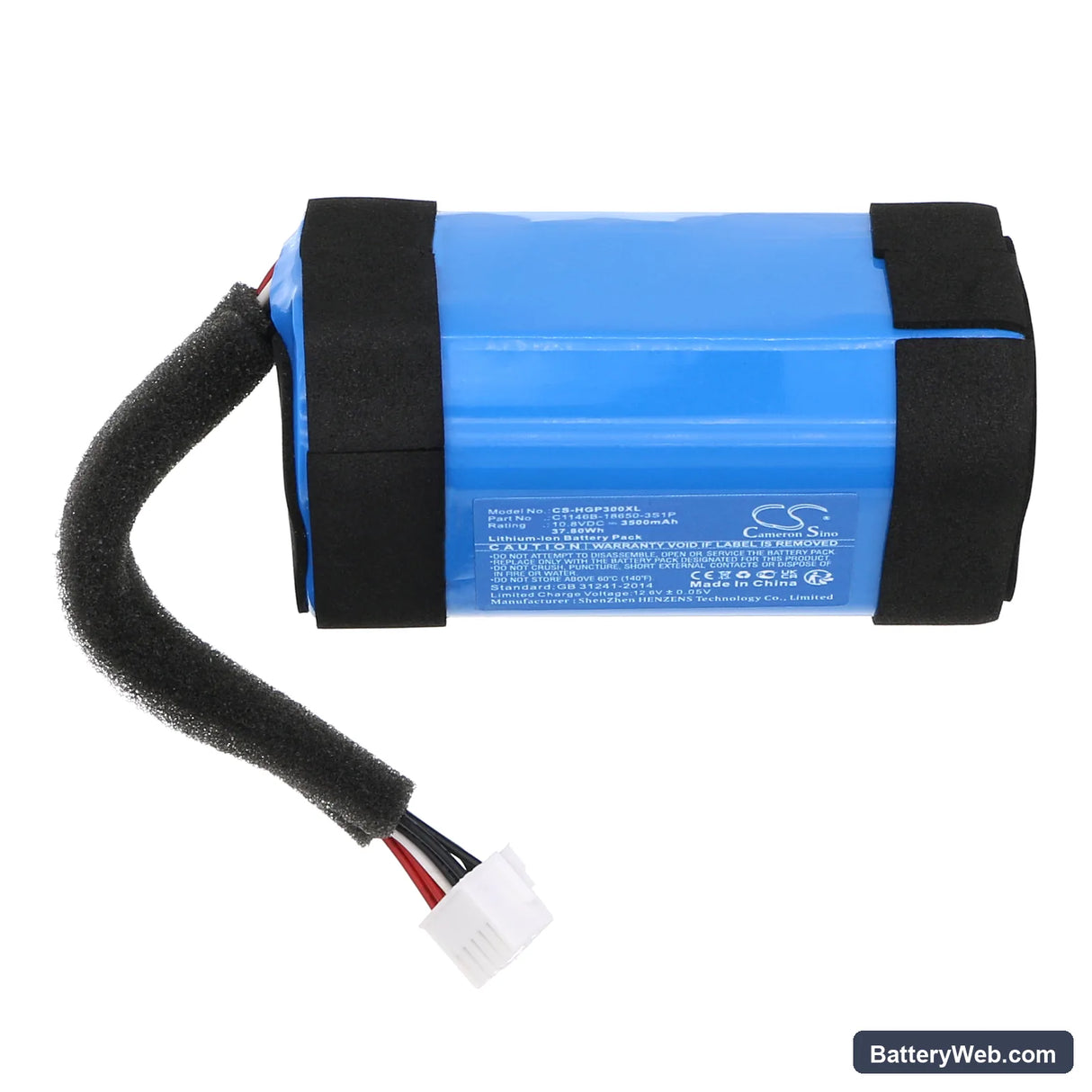Harman/Kardon GO + Play 3 Replacement Battery, 10.8V, 3500mAh, Li-ion 3