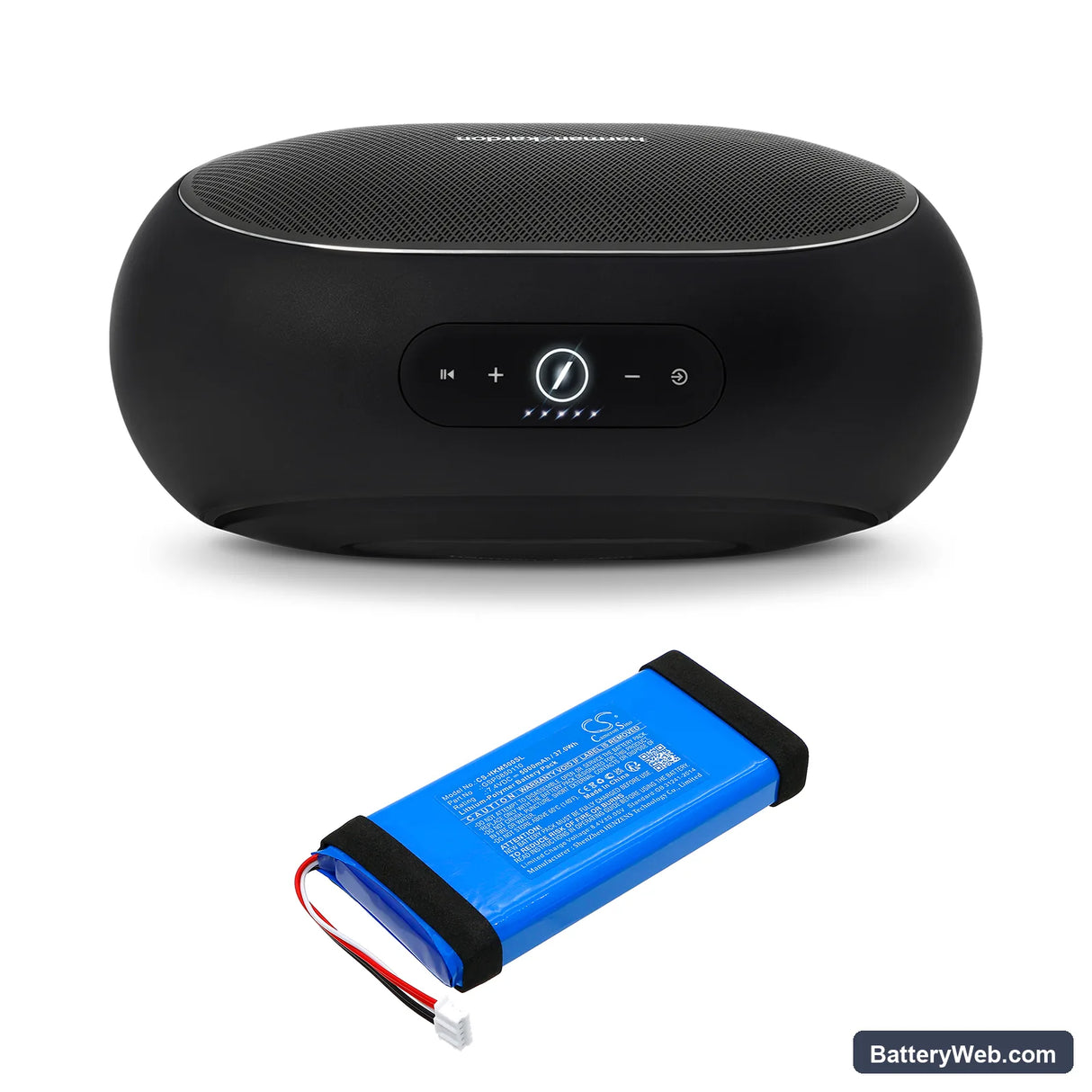 Harman/Kardon Omni 50+ Replacement Battery, 7.4V, 5000mAh, Li-Polymer 6