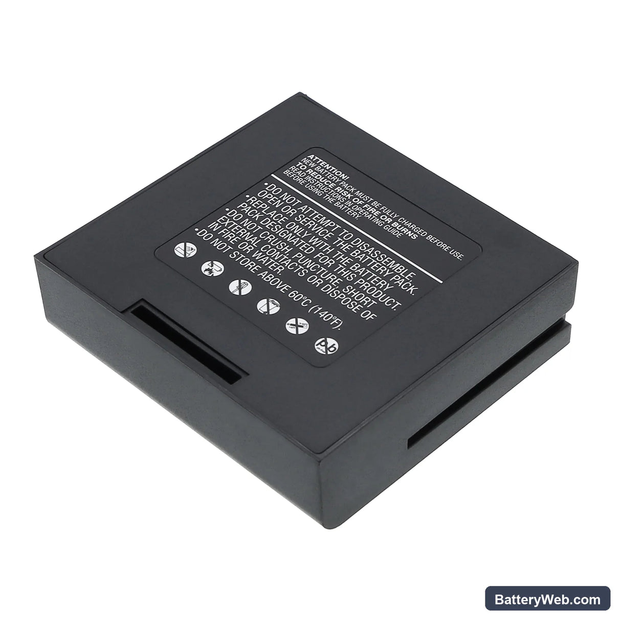 HME COM400 Replacement Battery, 4.8V, 1500mAh, Ni-MH 3