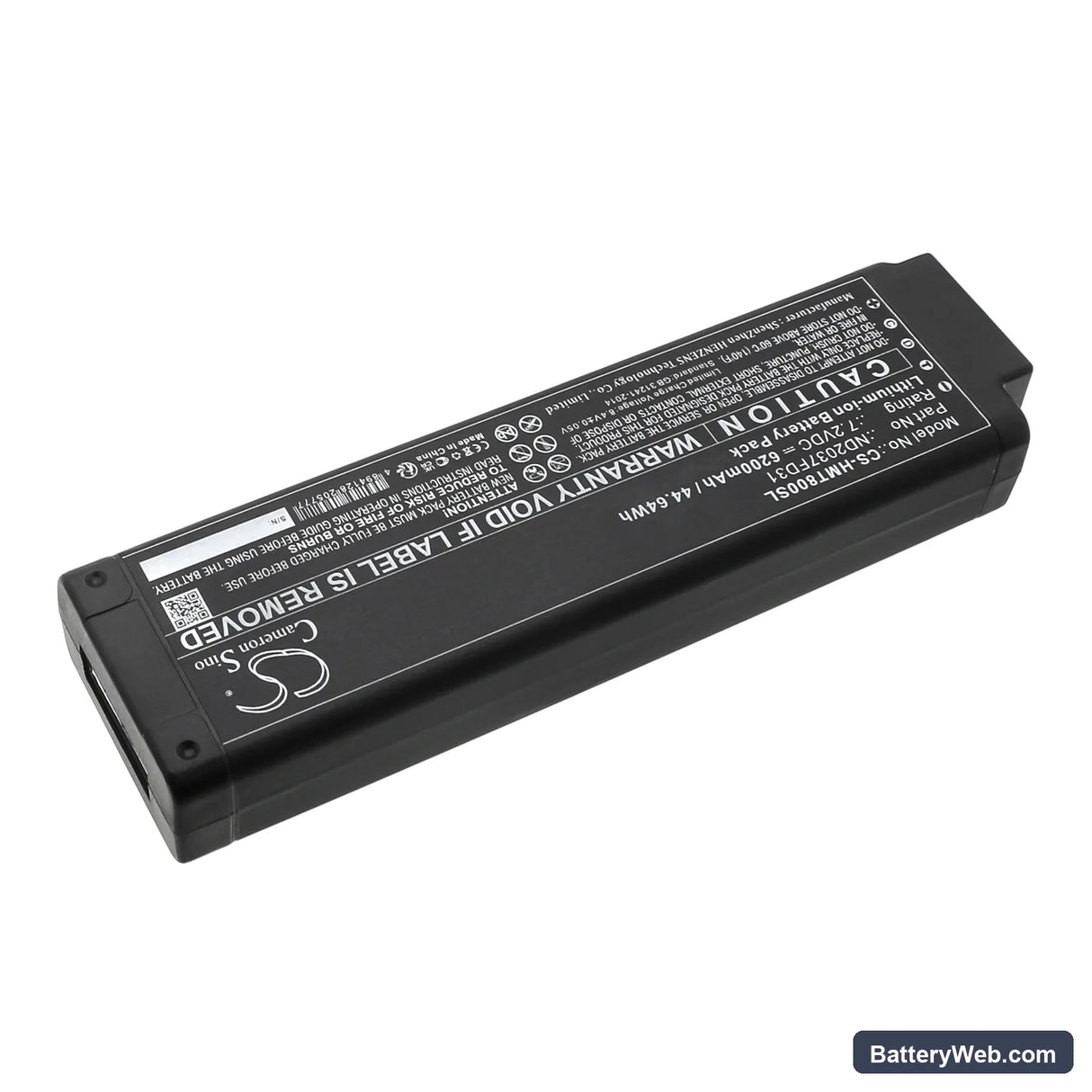 Thermo Scientific Niton DXL Analyzer Replacement Battery, 7.2V, 6200mAh, Li-ion 2