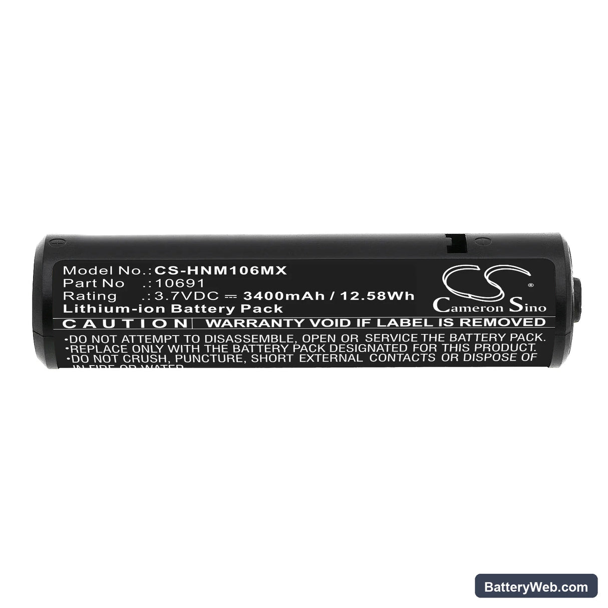 Riester 3.5V XL Replacement Battery, 3.7V, 3400mAh, Li-ion 3