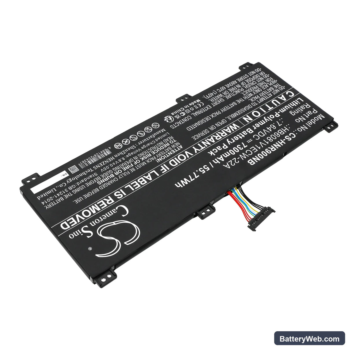 Honor MagicBook Pro 4600H Replacement Battery, 7.64V, 7300mAh, Li-Polymer 2