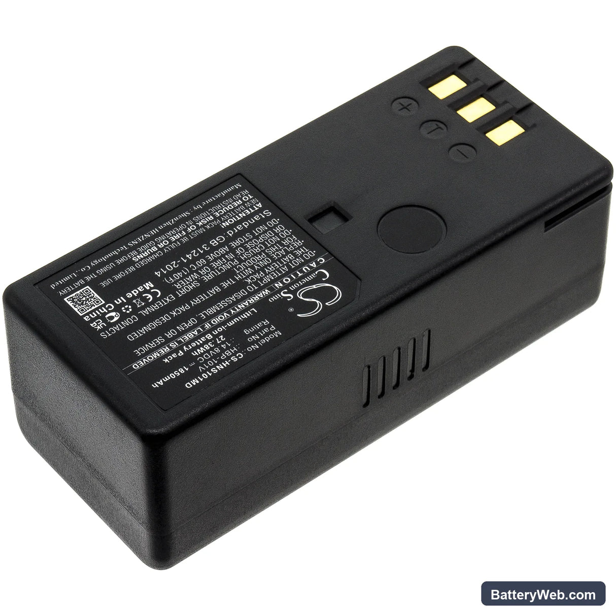 Honda HS-101V Replacement Battery, 14.8V, 1850mAh, Li-ion 2