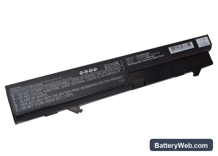 HP ProBook 4410s Replacement Battery, 10.8V, 6600mAh, Li-ion 2