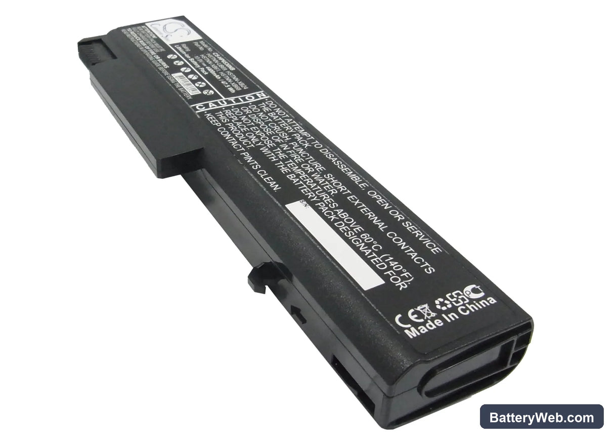 HP Compaq 6530b Replacement Battery, 10.8V, 4400mAh, Li-ion 1