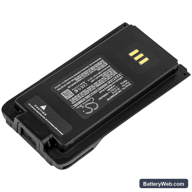 Hytera PD980 Replacement Battery, 7.4V, 2000mAh, Li-ion 2