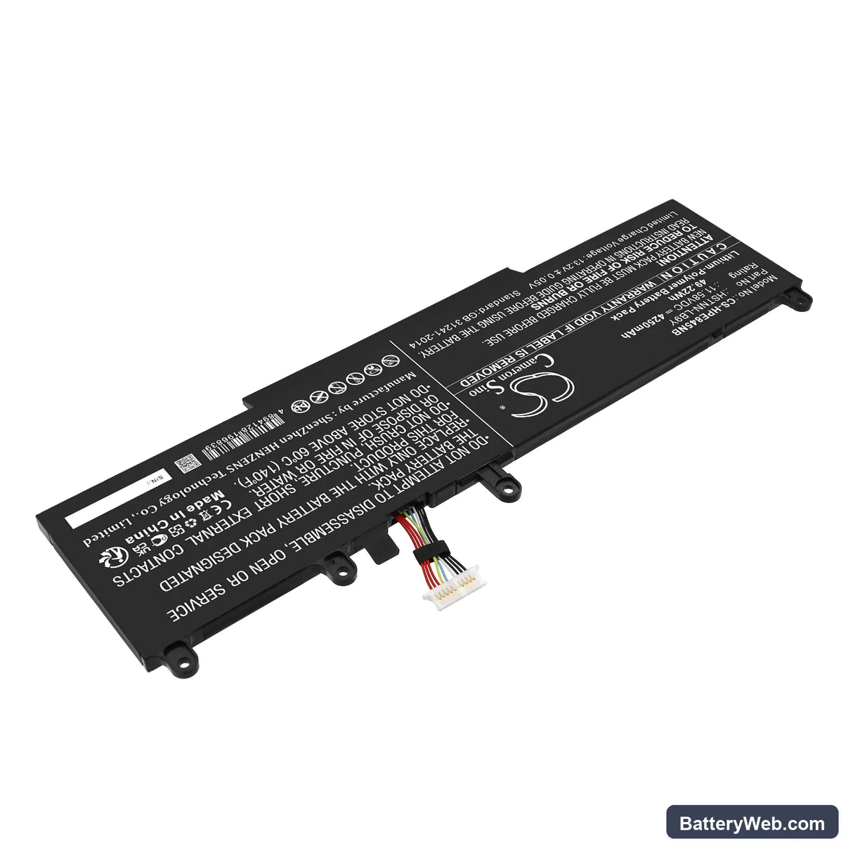 HP EliteBook 845 G9 6F6R9EA Replacement Battery, 11.58V, 4250mAh, Li-Polymer 2
