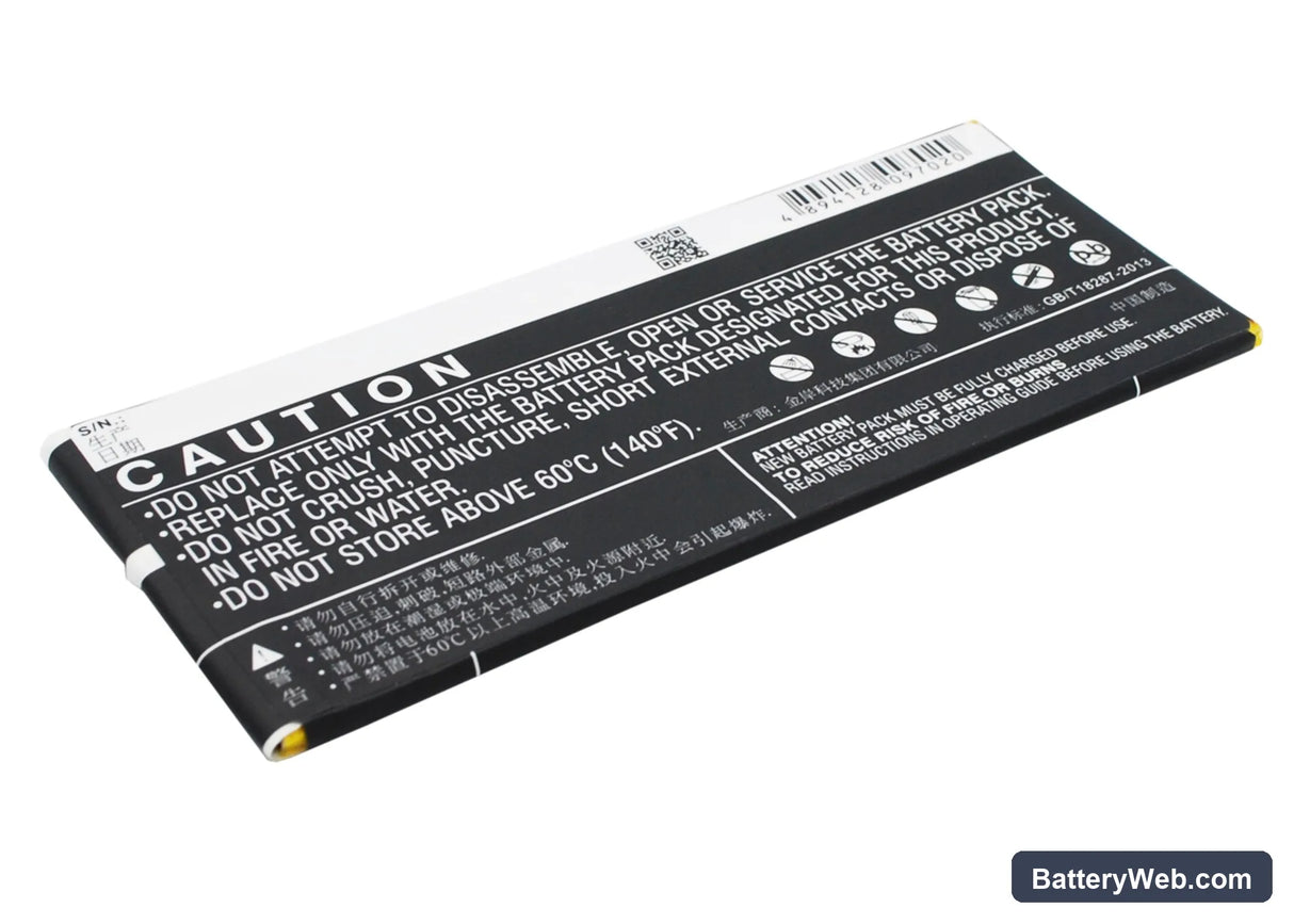 HP Slate 7 G2 1311 Replacement Battery, 3.7V, 2850mAh, Li-Polymer 4