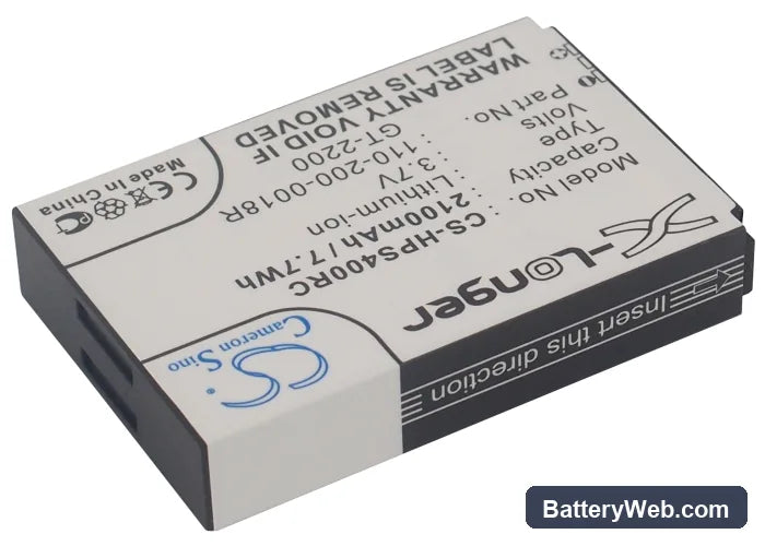 NetZero 4G Hotspot Replacement Battery, 3.7V, 2100mAh, Li-ion 2