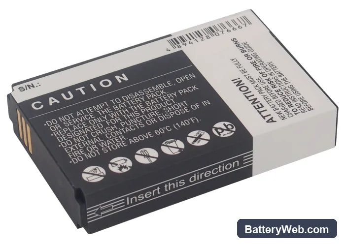 NetZero 4G Hotspot Replacement Battery, 3.7V, 2100mAh, Li-ion 4