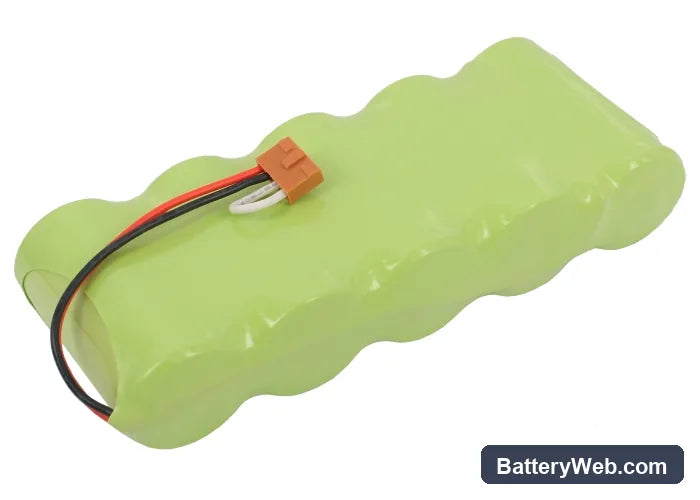 Respironics 930 Oximeter Replacement Battery, 6V, 4000mAh, Ni-MH 3