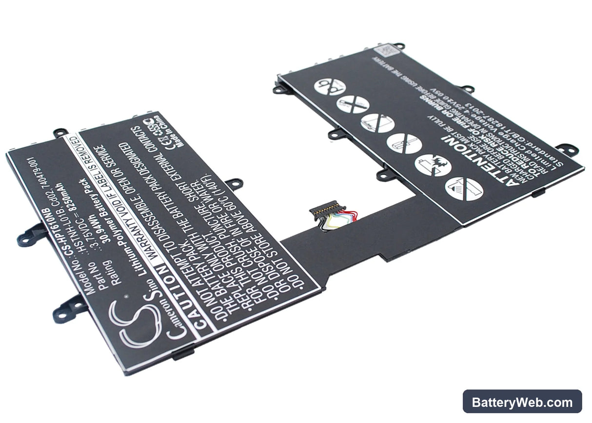HP Omni 10 Replacement Battery, 3.75V, 8250mAh, Li-Polymer 1