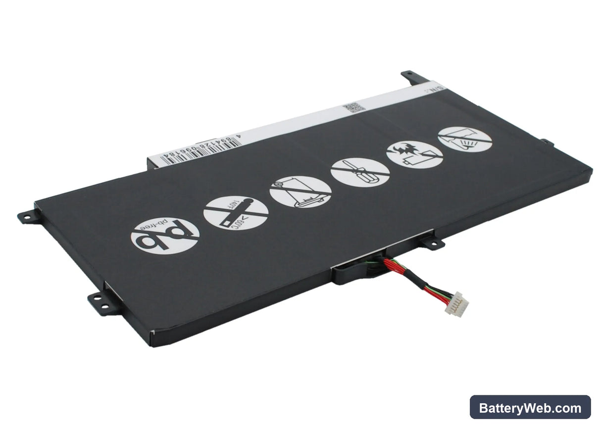 HP Envy Sleekbook 6 Replacement Battery, 14.8V, 4050mAh, Li-Polymer 5