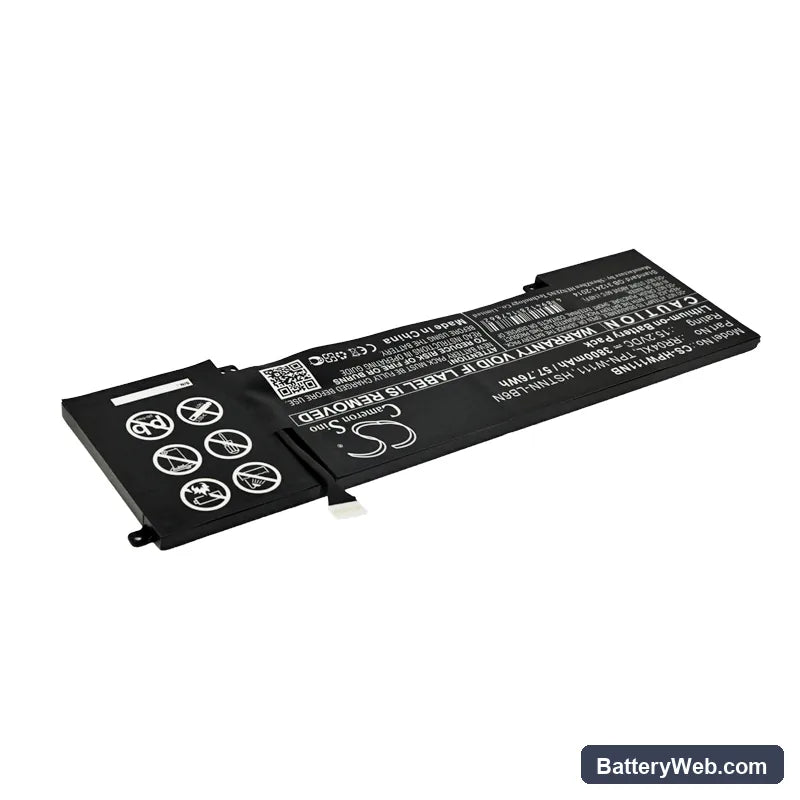 HP Omen 15-5000NW Replacement Battery, 15.2V, 3800mAh, Li-ion 2