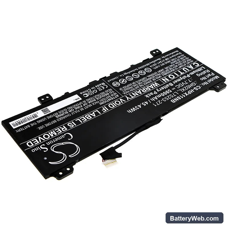 HP 11 G8 EE Replacement Battery, 7.7V, 5900mAh, Li-Polymer 2