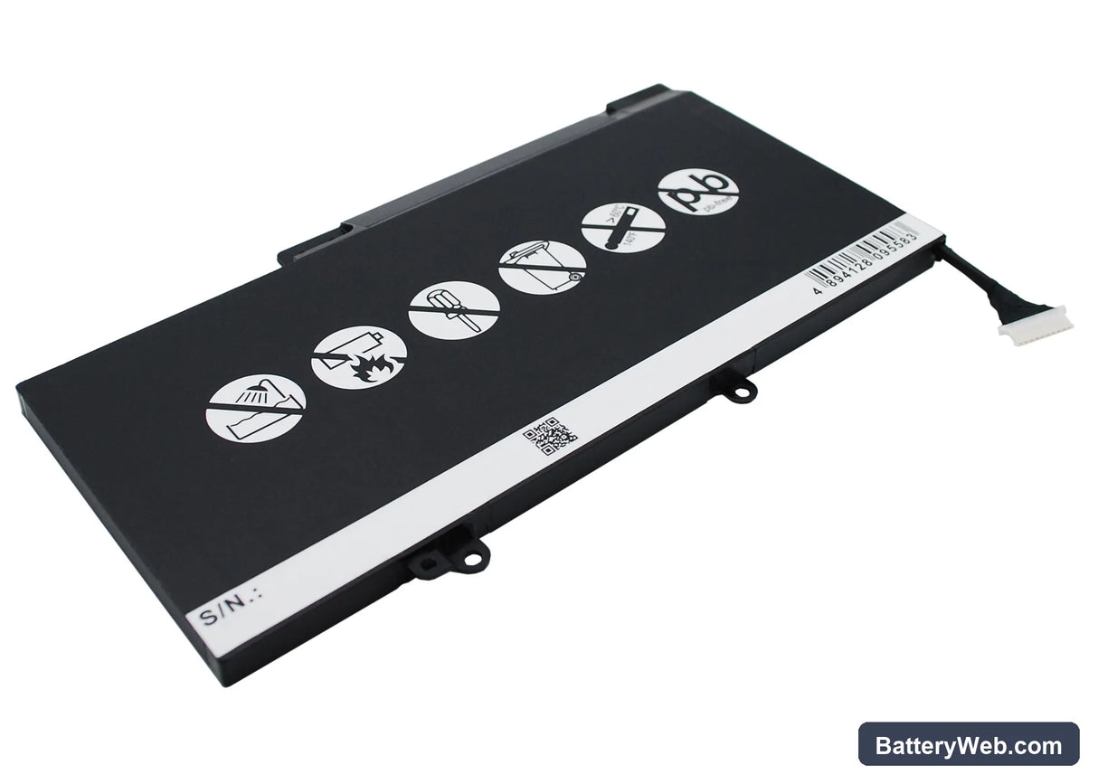 HP Pavilion X360 Replacement Battery, 11.4V, 3750mAh, Li-Polymer 4