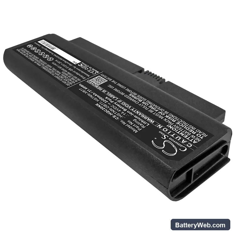 HP Business Notebook 2230s Replacement Battery, 14.4V, 2200mAh, Li-ion 2