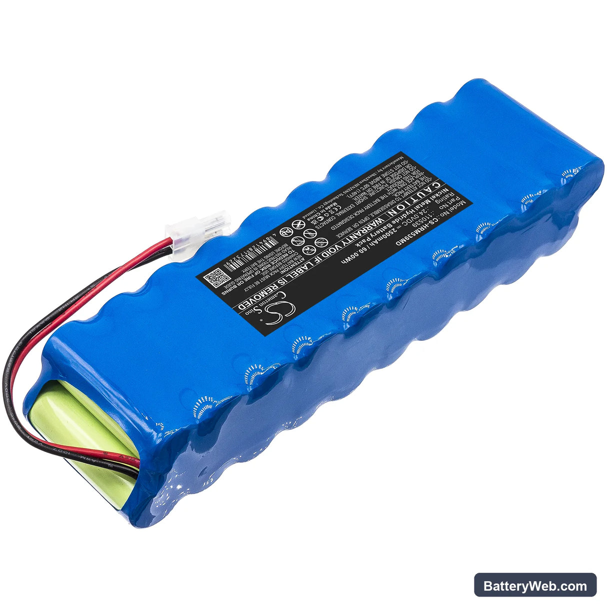 HillRom Lifter Replacement Battery, 24V, 2500mAh, Ni-MH 2