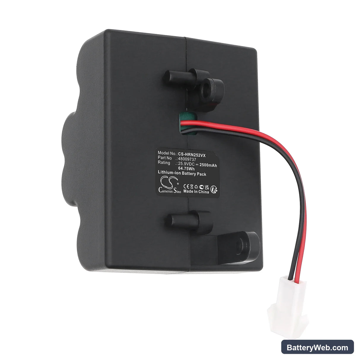 Candy Hoover Haier Replacement Battery, 25.9V, 2500mAh, Li-ion 5