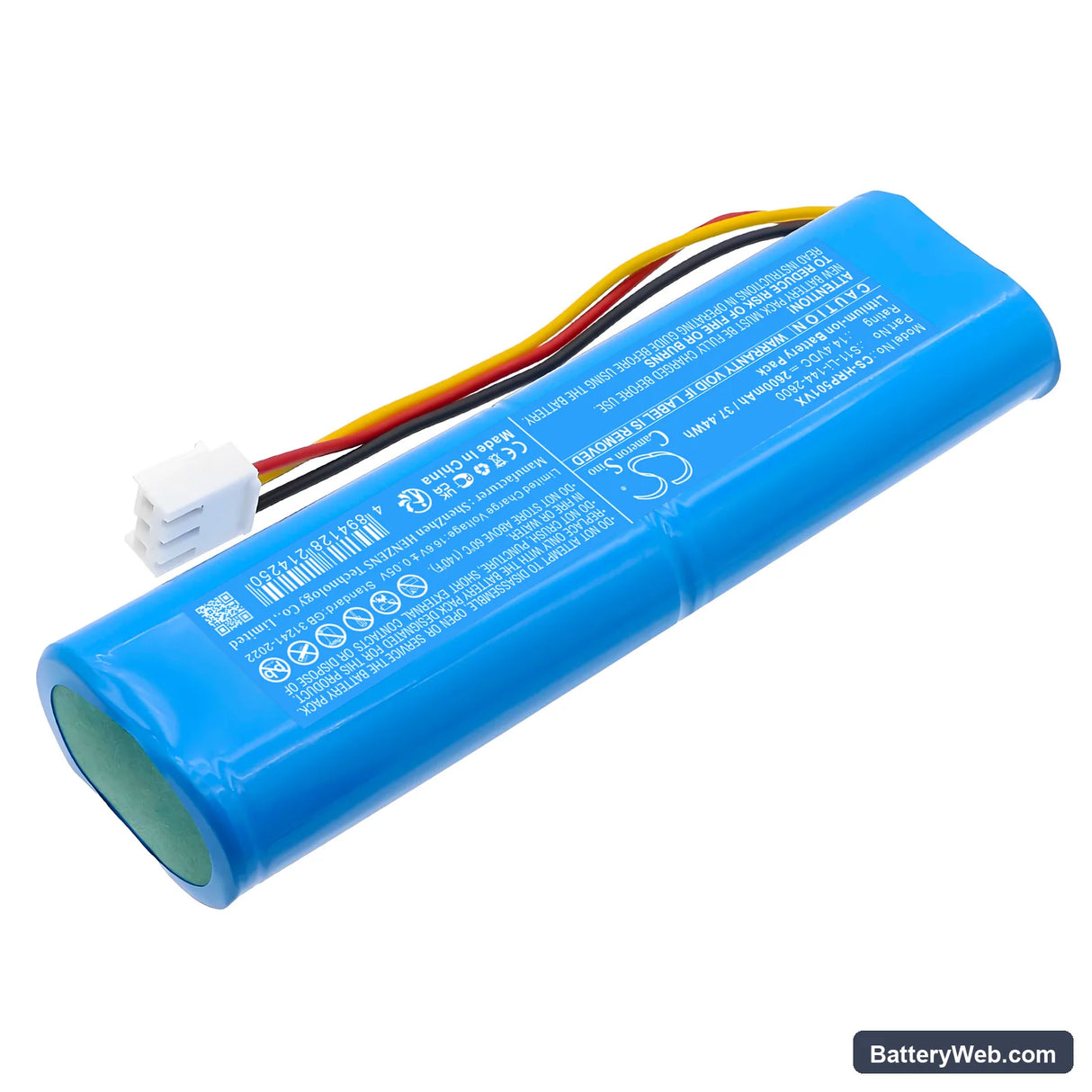 Haier P50U1 Replacement Battery, 14.4V, 2600mAh, Li-ion 2