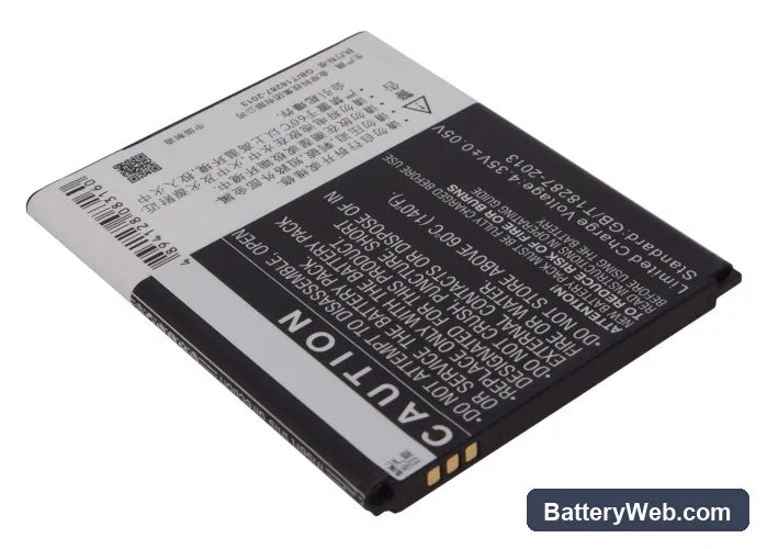 Hisense E956Q Replacement Battery, 3.8V, 1700mAh, Li-ion 3