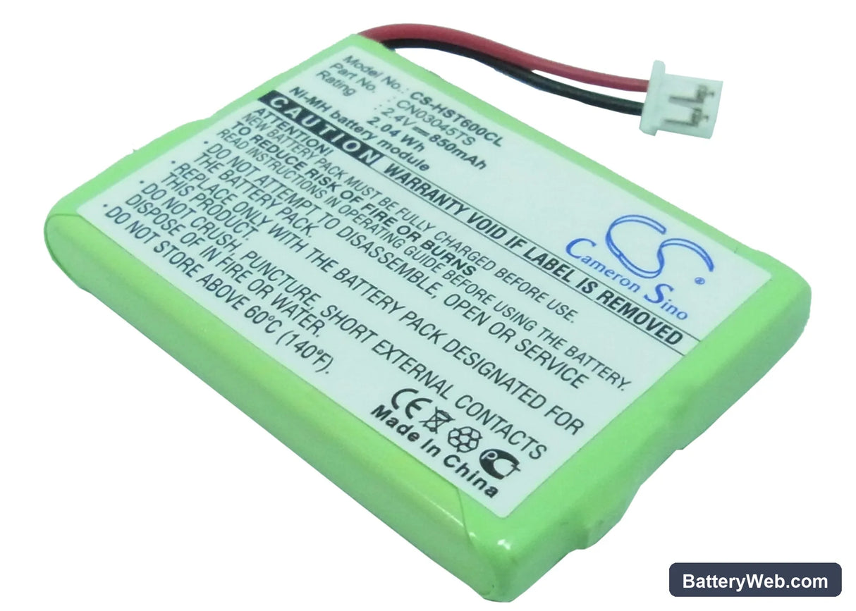 Hagenuk AIO 600 Replacement Battery, 2.4V, 850mAh, Ni-MH 1